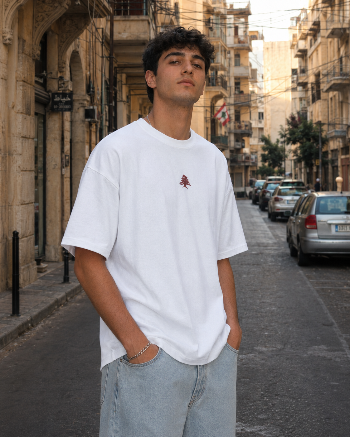 قلب بيروت Oversized Tee
