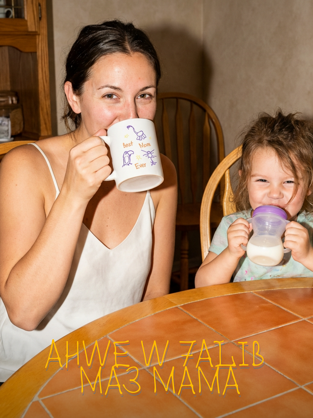 Cute Mother Daughter Mug