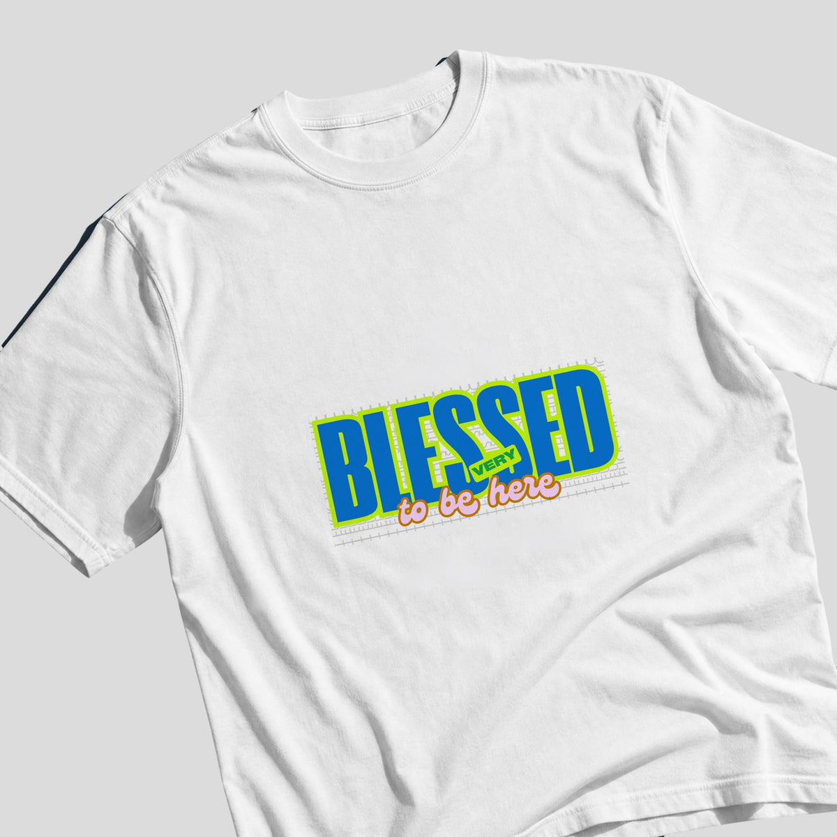 Blessed Very To Be Here Oversized Tee