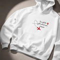 عايش برّا بس تركت قلبي ببيروت Hoodie
