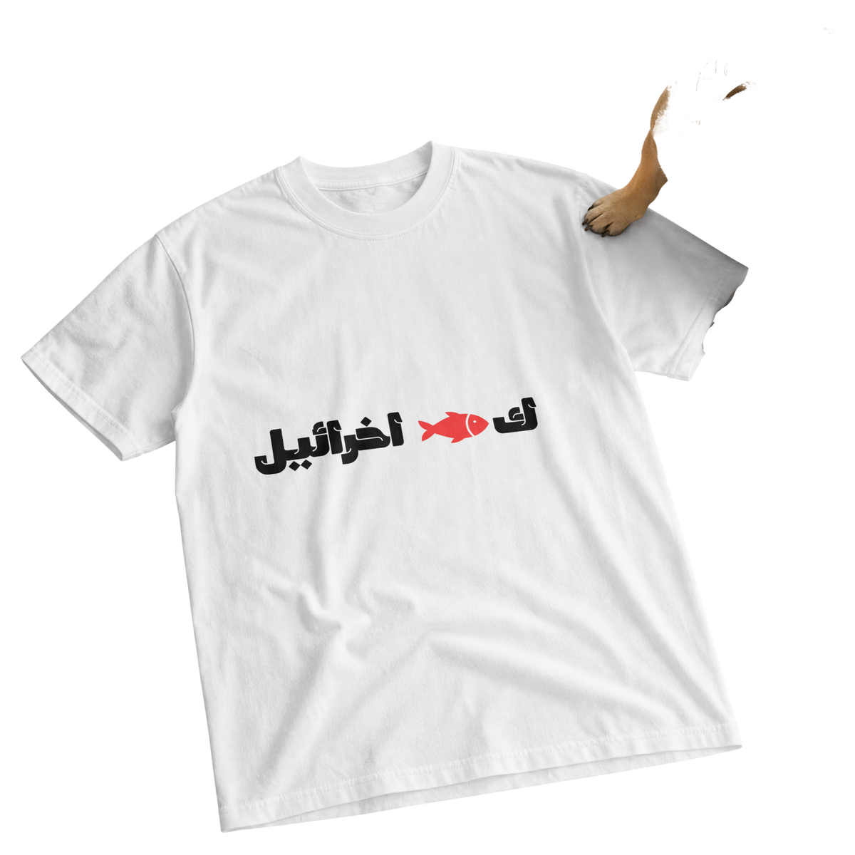 ك🐟 اخرائيل Oversized Tee
