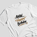ANW... Happy Birthday Oversized Tee by SALBÉ