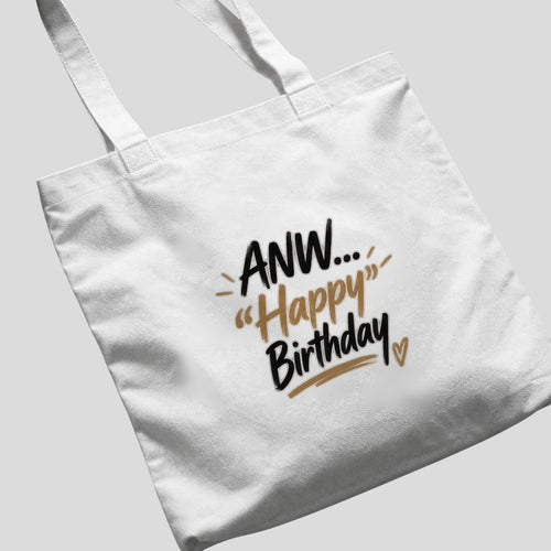 ANW... Happy Birthday Tote Bag by SALBÉ