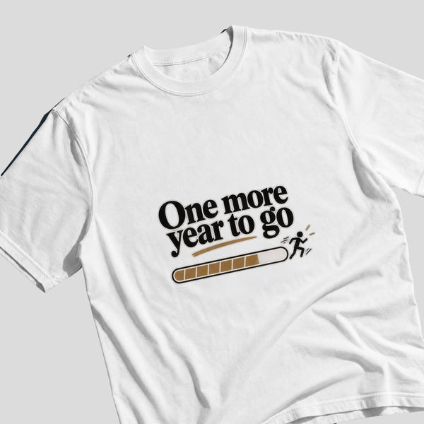 One More Year To Go Oversized Tee by SALBÉ