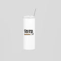One More Year To Go Skinny Tumbler by SALBÉ