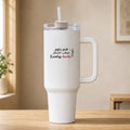 رقاصة بالعمر 40oz tumbler with handle, Salbé Dawam collection